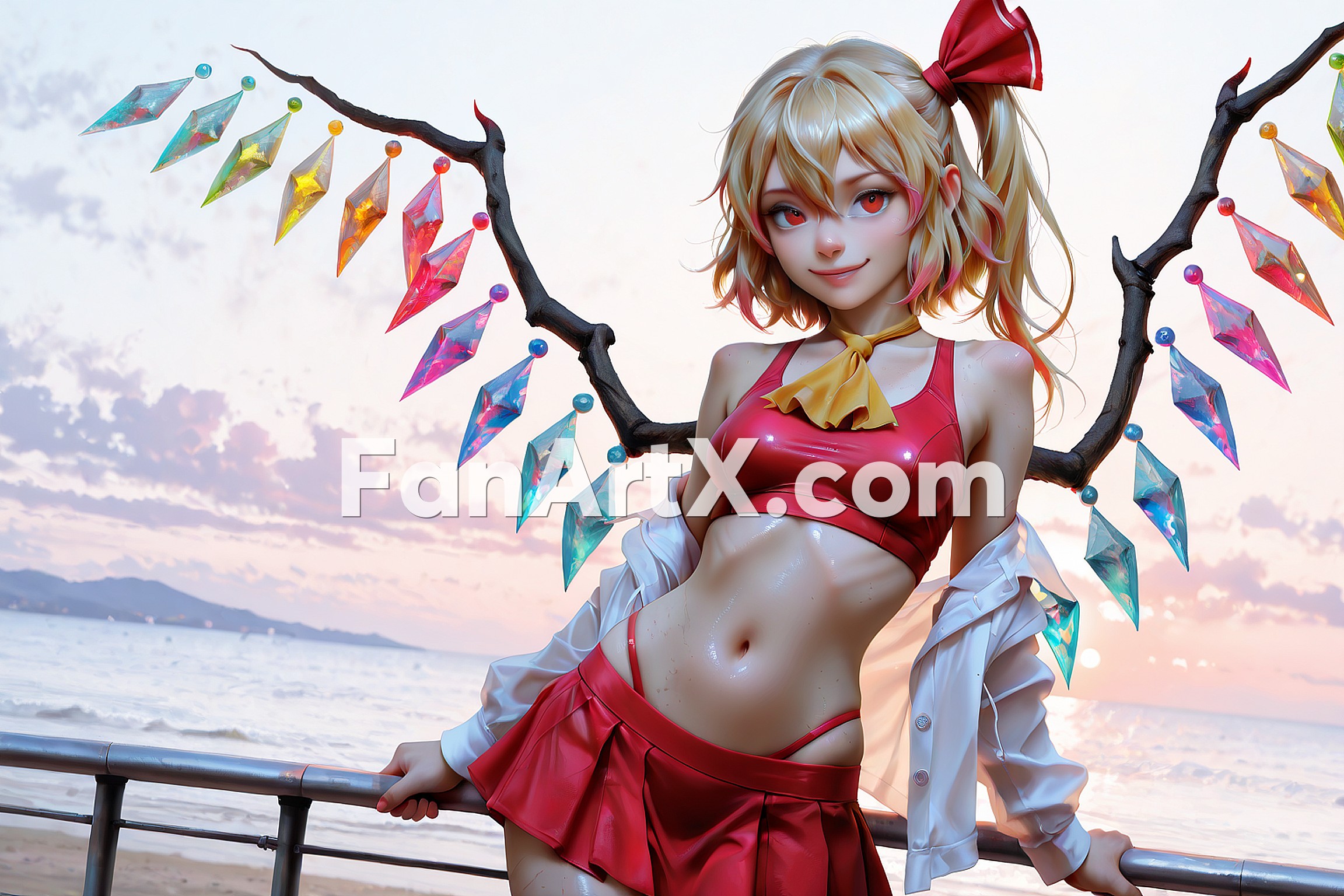Flandre Scarlet Touhou Project Touhou Fanart 6192702